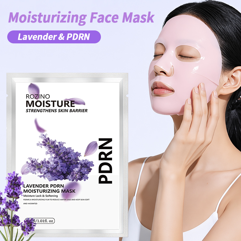 Spa Wellness Nature - 1/2/4/6/8/10Pcs Lavender+Pn Moisturizing Mask, Strengthens the