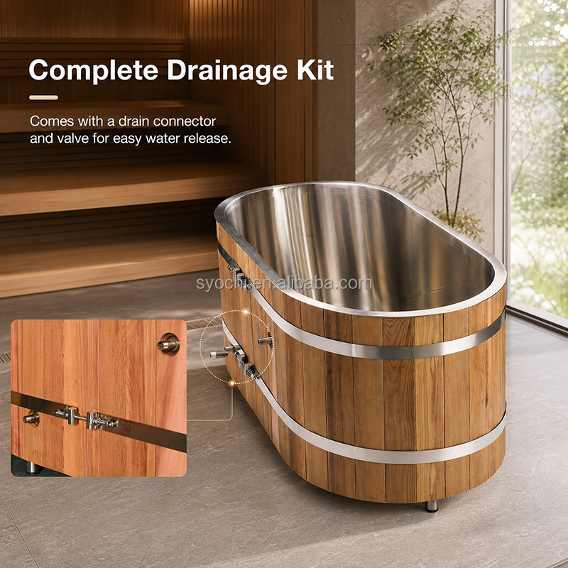 Spa Wellness Luxury - Luxury Stainless Steel Cold Plunge Ice