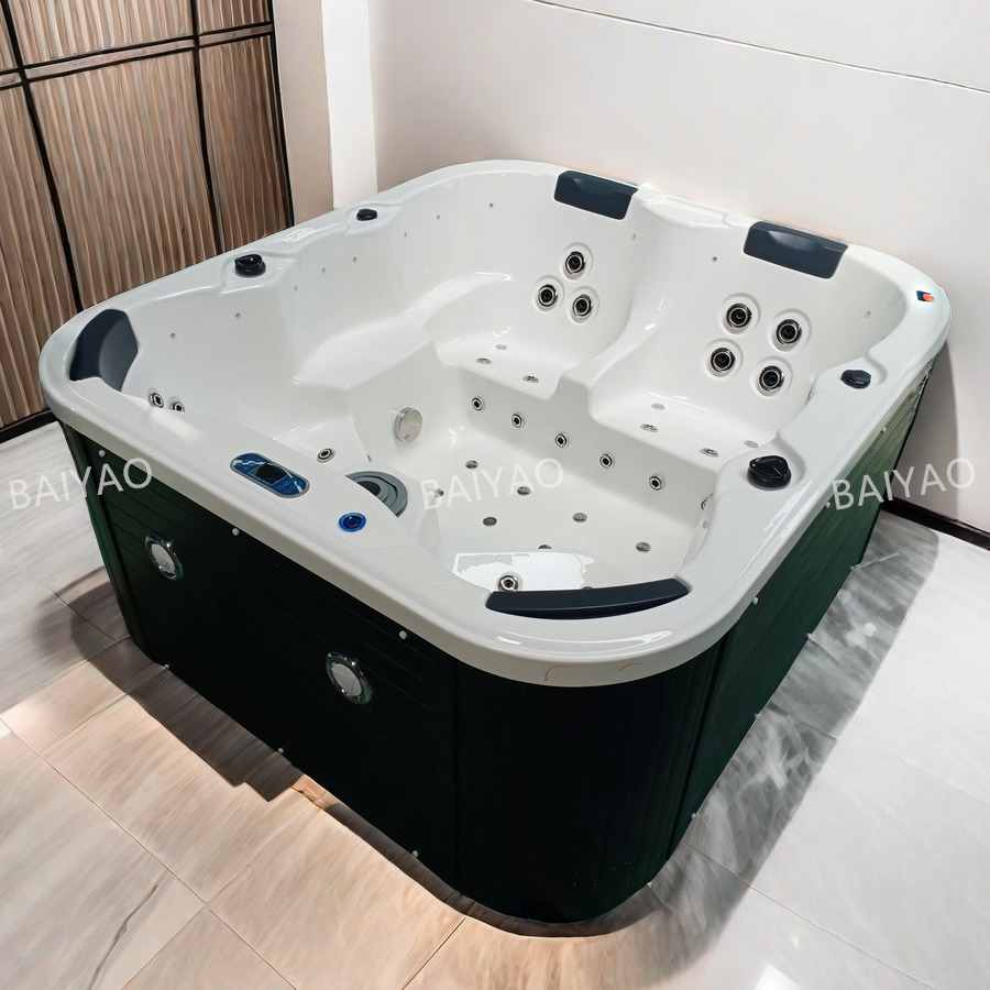 Spa Wellness Luxury - Luxury Wellness Retreat 4 Person Acrylic