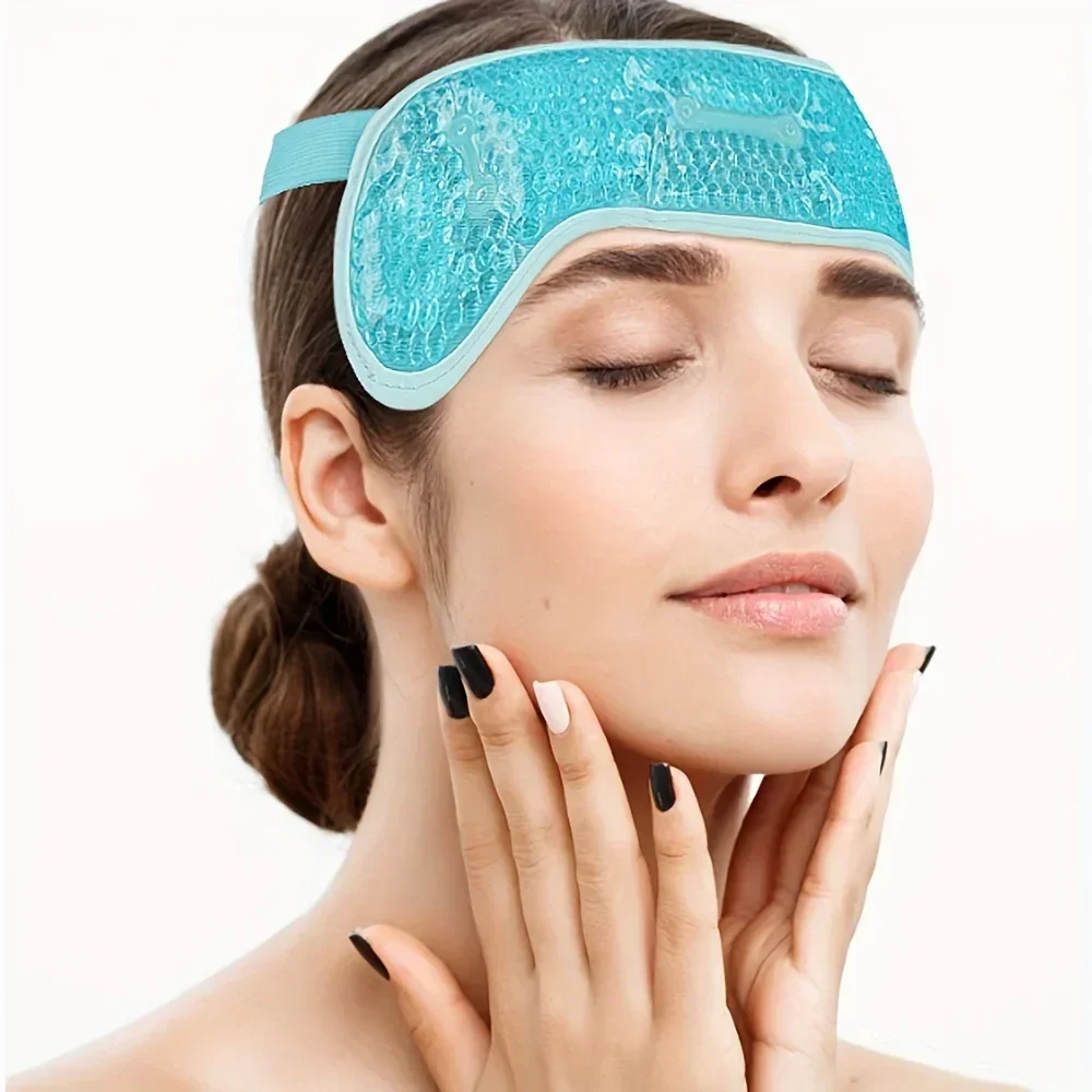 Spa Y Wellness - Hot/Cold Gel Bead Migraine Wrap Ice