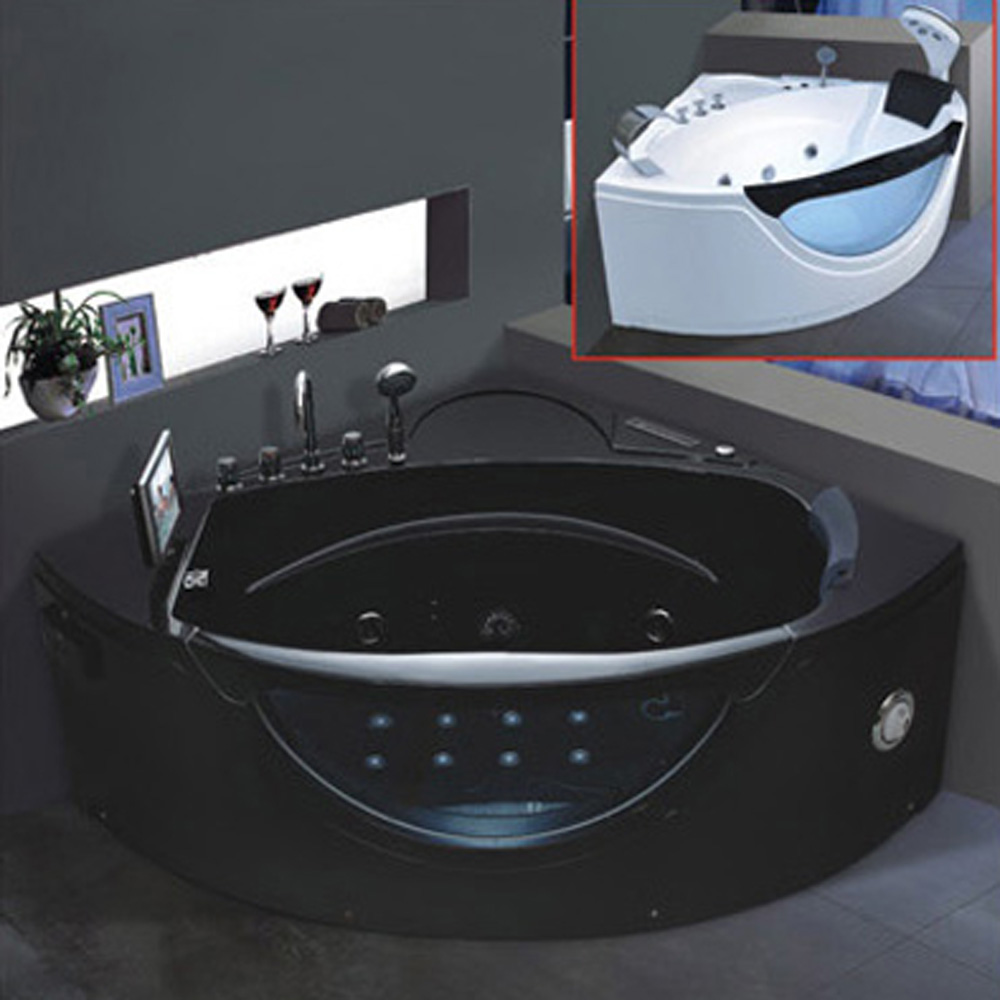 Spa Wellness Nature - Premium Indoor Triangular Whirlpool Spa Bathtub