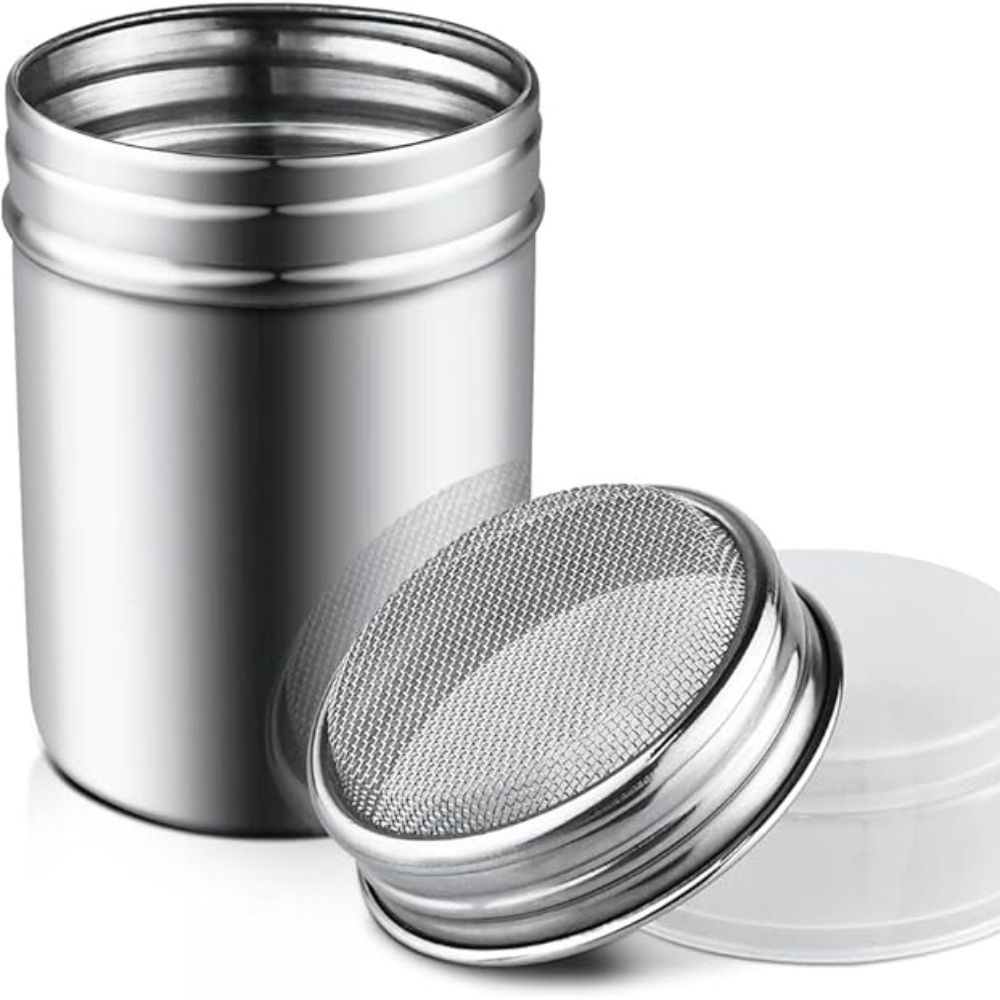 Sugar Scrub Coffee - 1Pcs Stainless Steel Powder Sugar Shaker