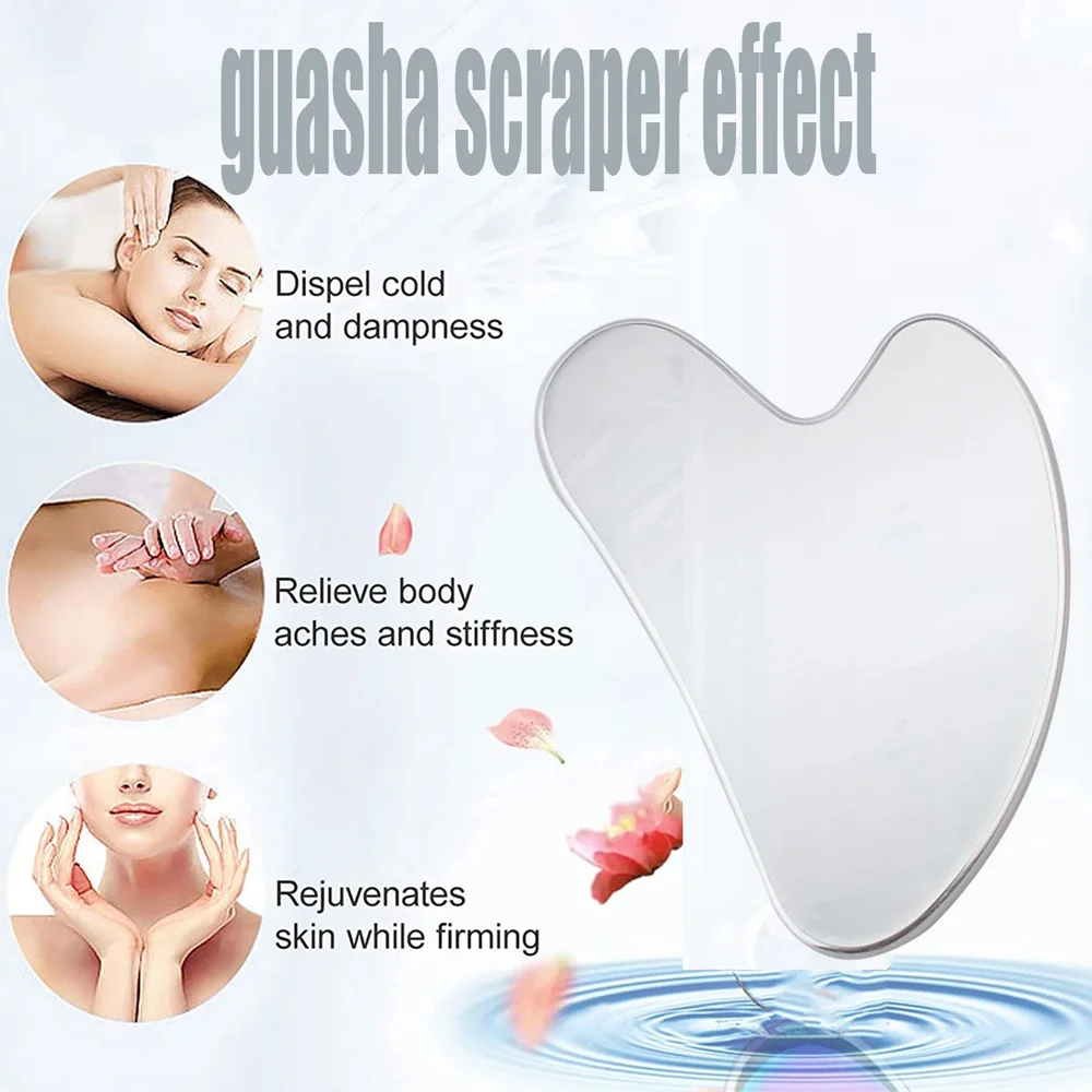 Gua Sha Facial Massage Stainle - Spa Y Wellness ulasan dan harga