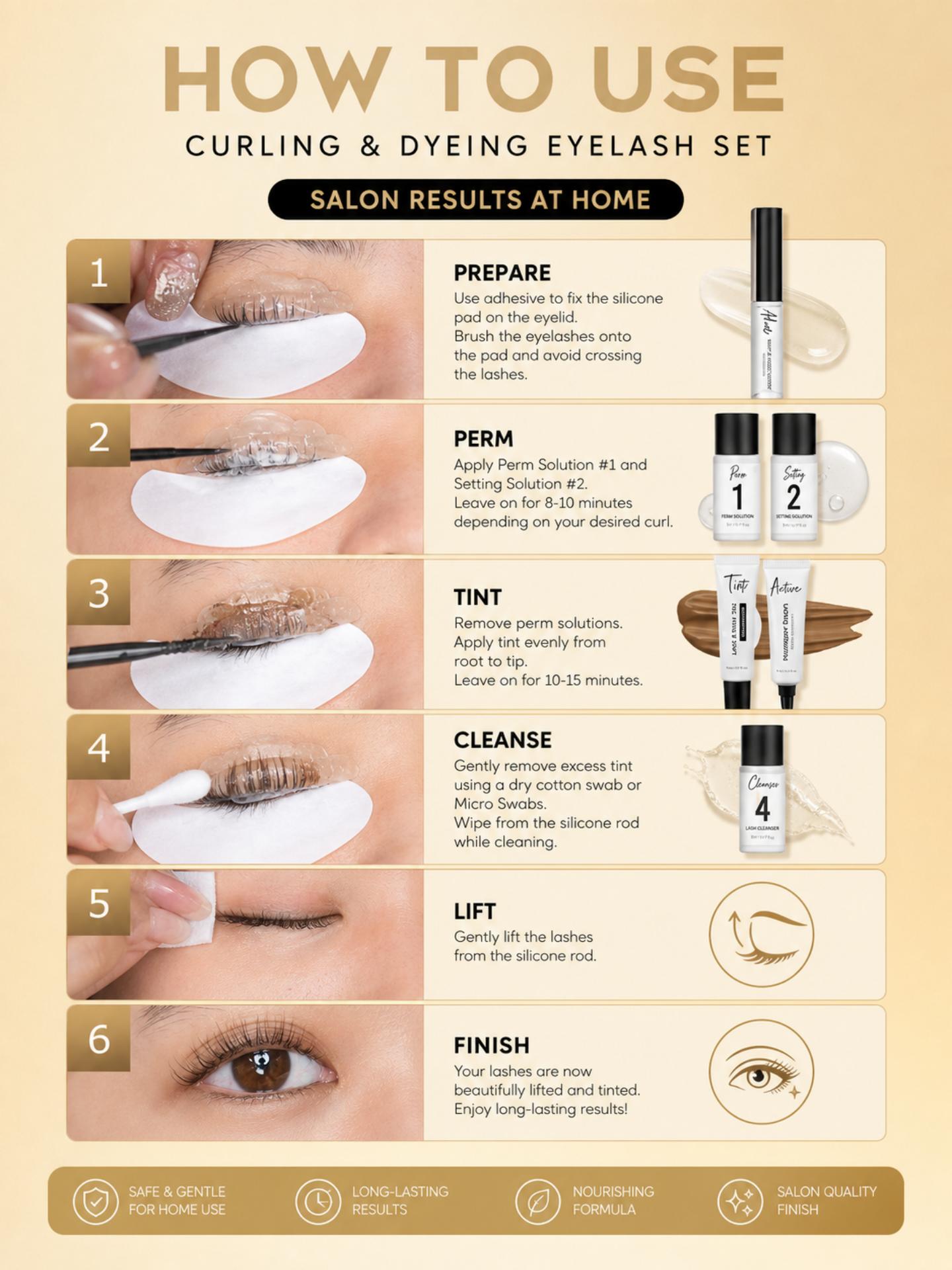 GOLLEE Lash Lift Color Kit Bro - Lash Lift Kit ulasan dan harga