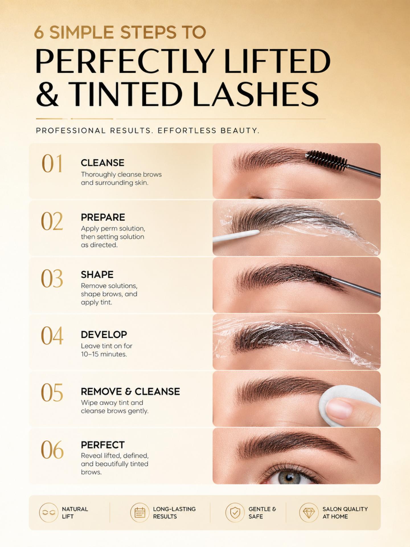 GOLLEE Lash Lift Color Kit Bro - Lash Lift Kit ulasan dan harga