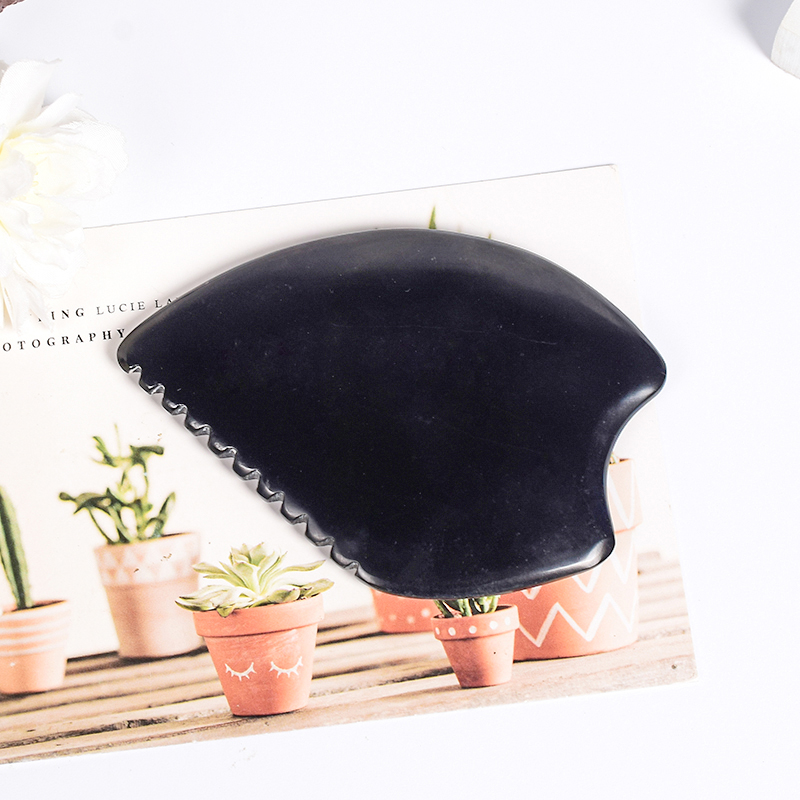 Natural Bian Stone Facial Gua  - Gua Sha Tool Rose Quartz ulasan dan harga