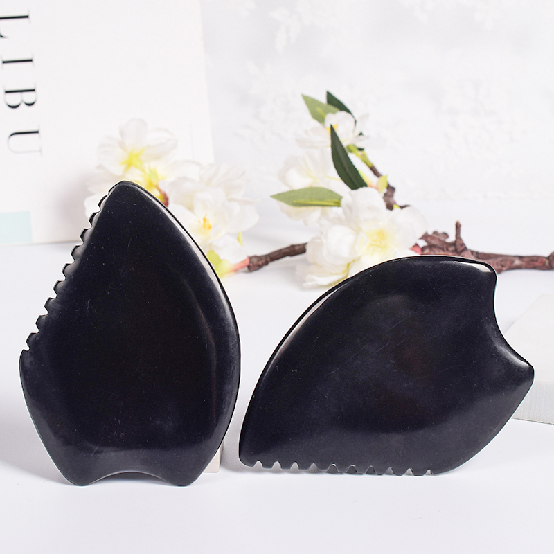 Natural Bian Stone Facial Gua  - Gua Sha Tool Rose Quartz ulasan dan harga