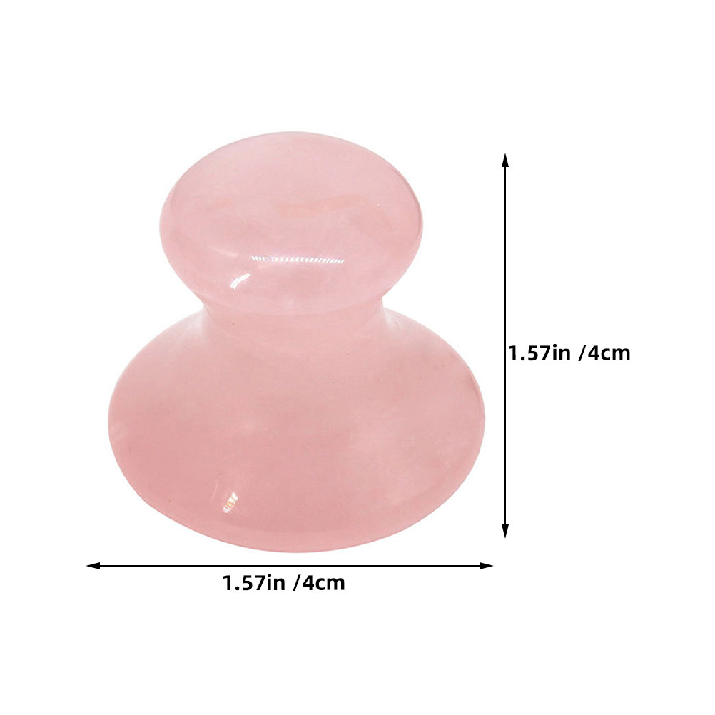 Jade Rose Quartz Gua Sha Facia - Gua Sha Tool Rose Quartz ulasan dan harga