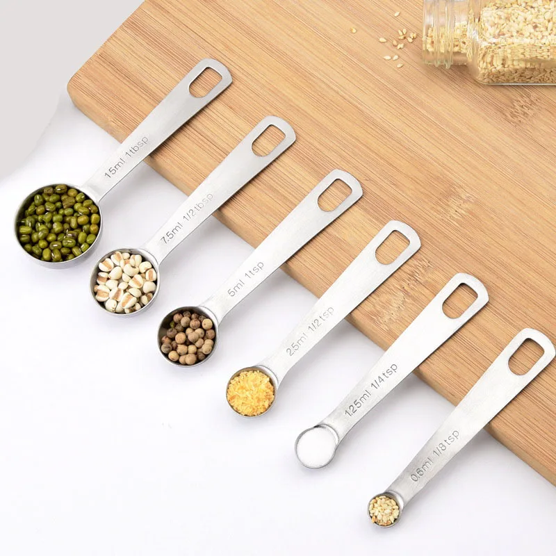 6pcs/set Food-grade Stainless  - Sugar Scrub Coffee ulasan dan harga