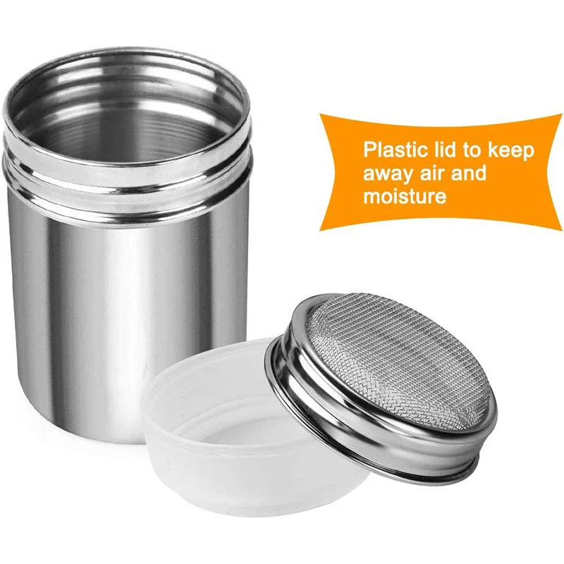 Stainless Steel Powder Sieve w - Sugar Scrub Coffee ulasan dan harga