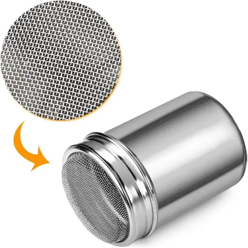 Stainless Steel Powder Sieve w - Sugar Scrub Coffee ulasan dan harga