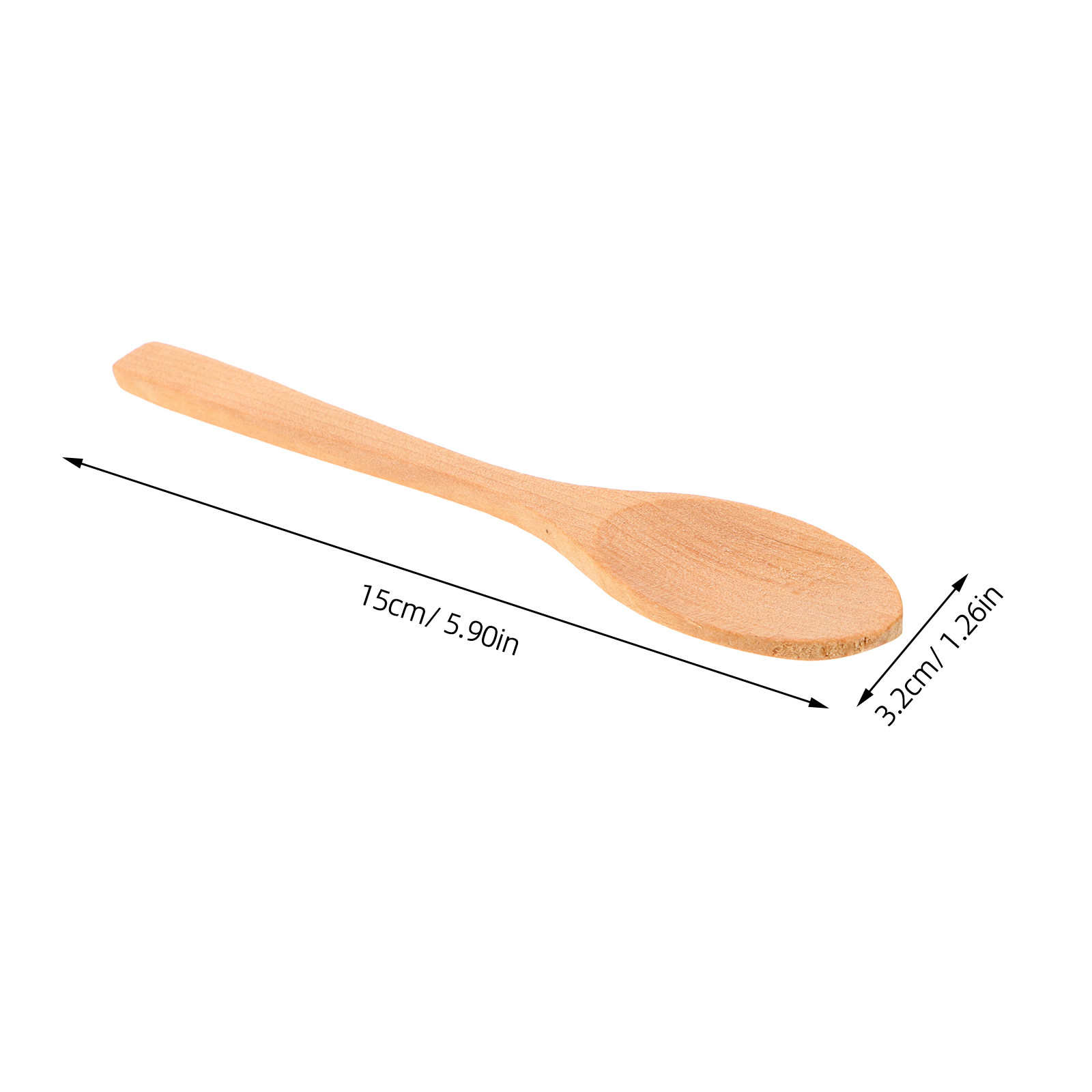 10Pcs Mini Wooden Ice Cream Sp - Sugar Scrub Coffee ulasan dan harga