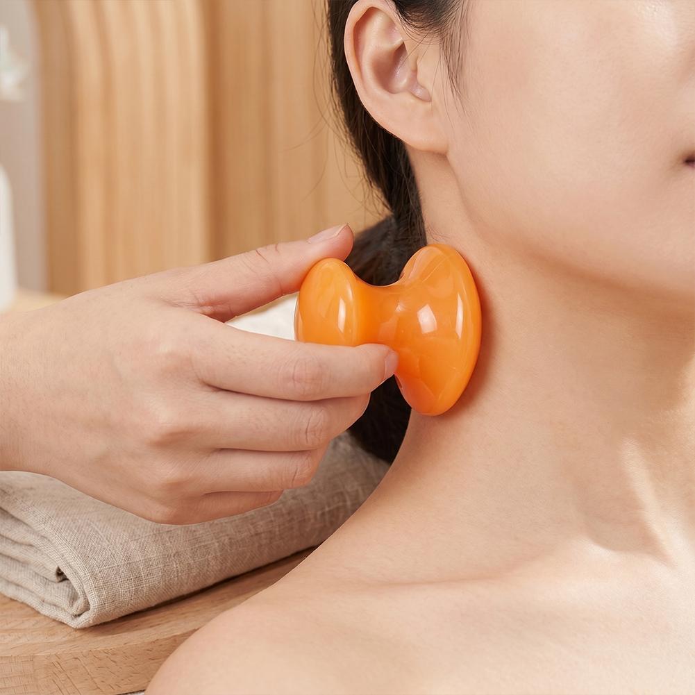 Natural Rose Quartz SPA Therap - Gua Sha Tool Rose Quartz ulasan dan harga
