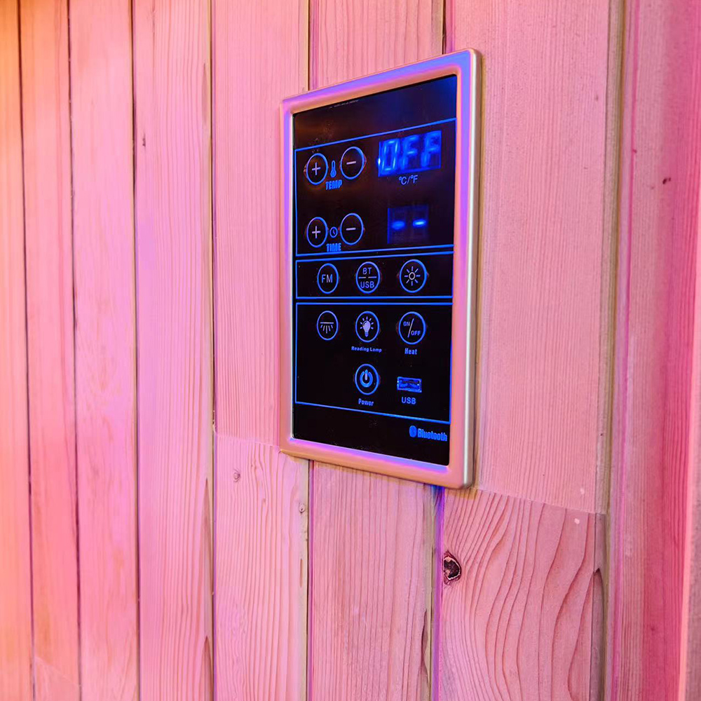 Solid Wood Sauna Room, Customi - Spa Wellness Luxury ulasan dan harga