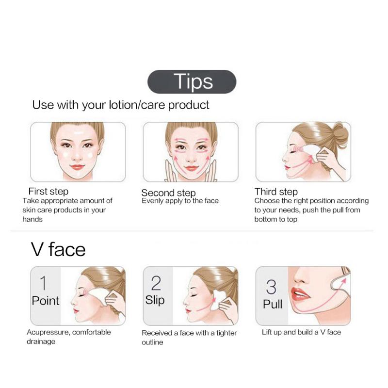 Rose Quartz Gua Sha For Face M - Gua Sha Tool Rose Quartz ulasan dan harga