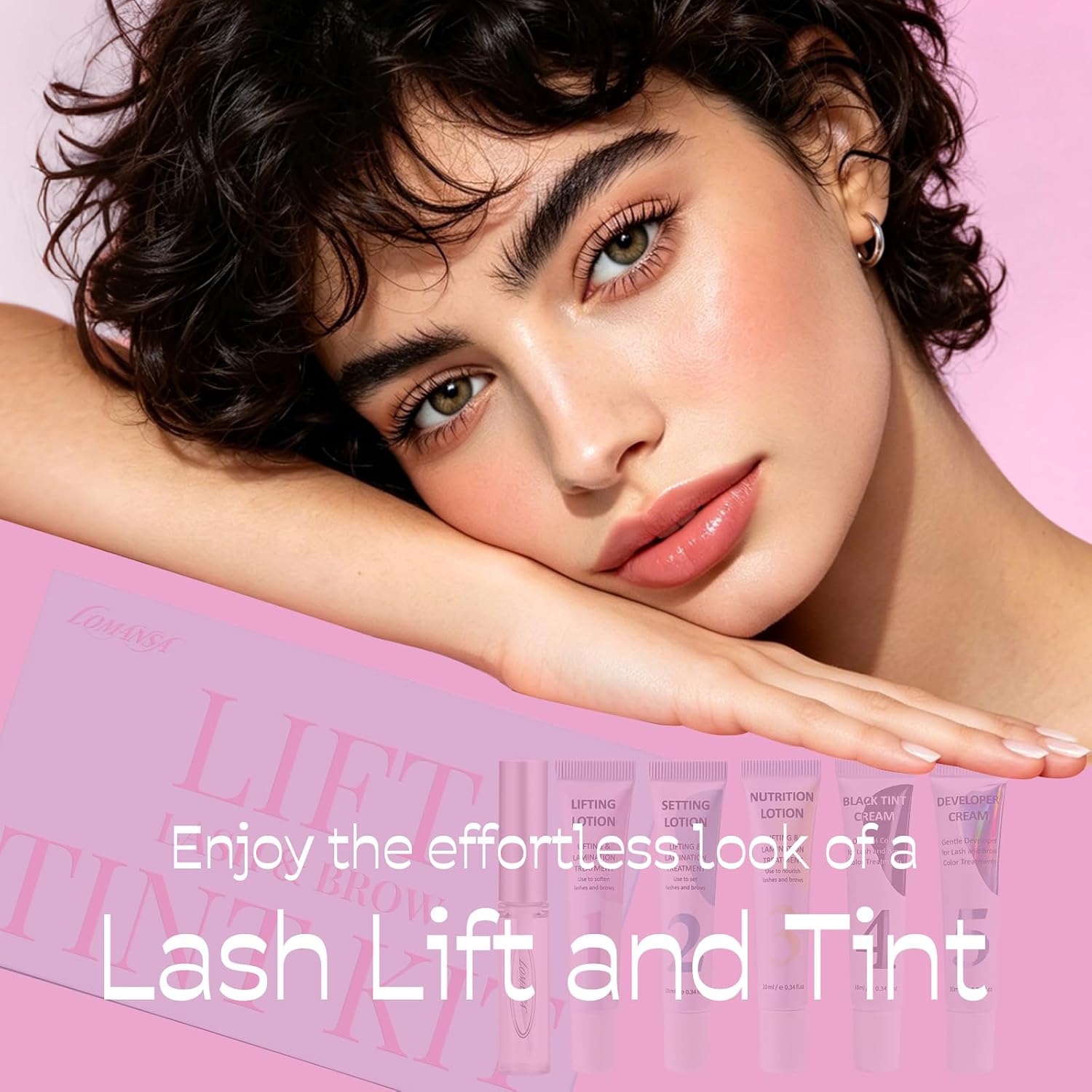 Lomansa Lash Lift and Black Ki - Lash Lift Kit ulasan dan harga