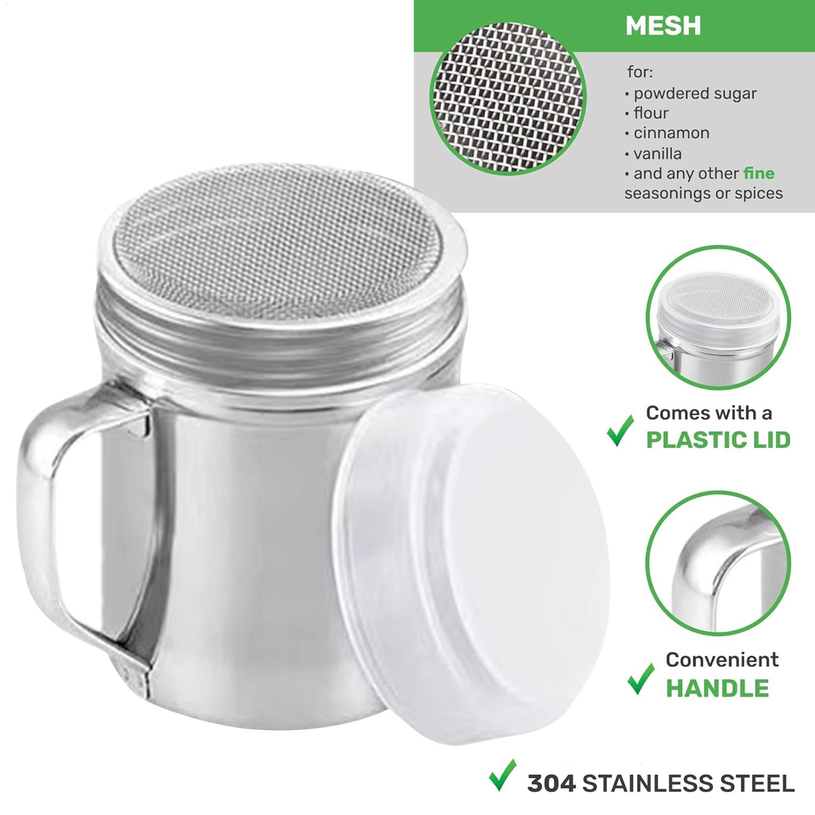 Powder Shaker Bottle Stainless - Sugar Scrub Coffee ulasan dan harga