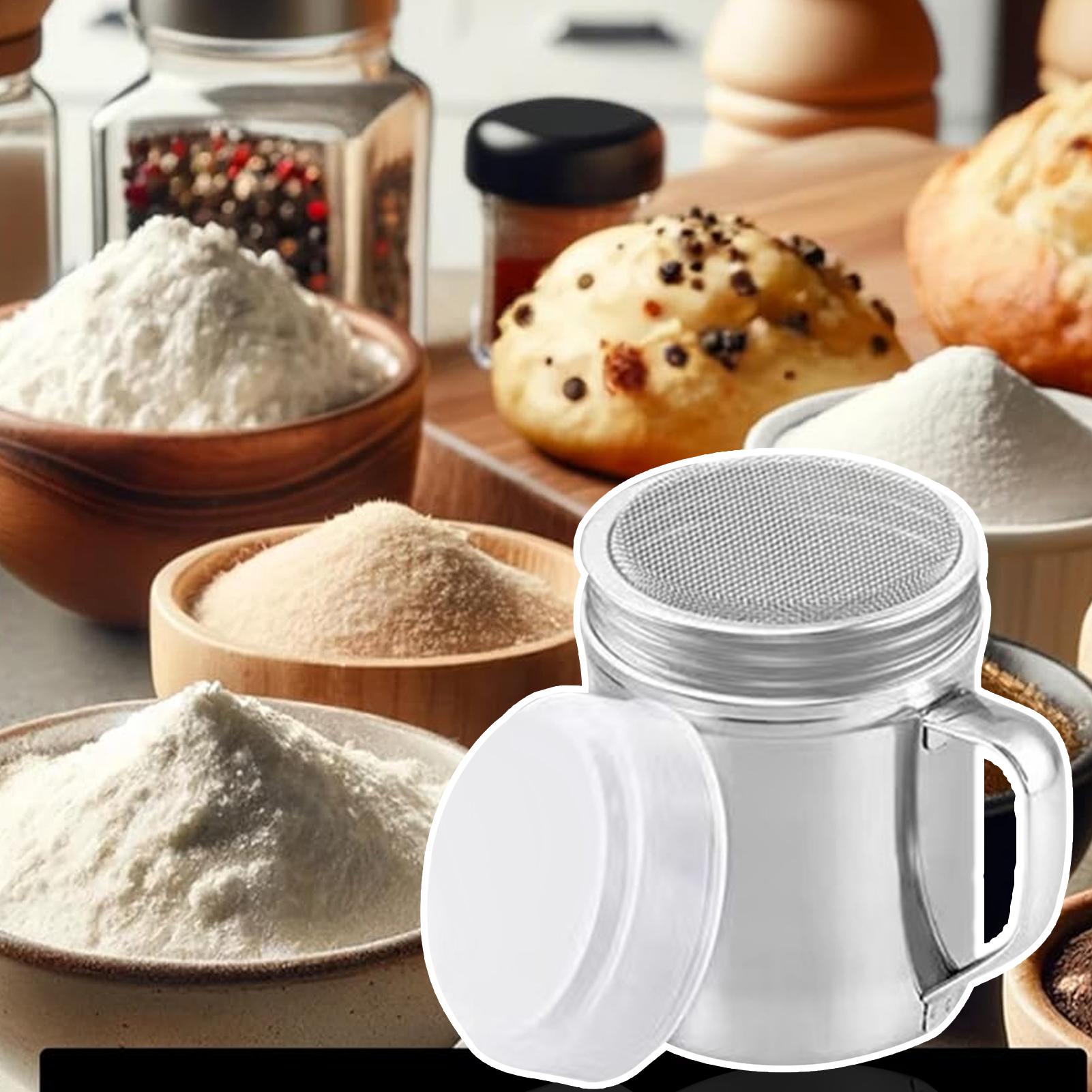Powder Shaker Bottle Stainless - Sugar Scrub Coffee ulasan dan harga