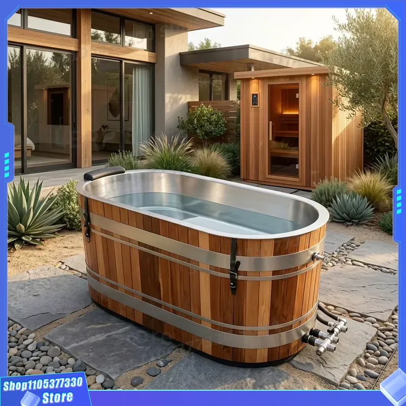 Custom U Shaped Cold Plunge Tu - Spa Wellness Luxury ulasan dan harga