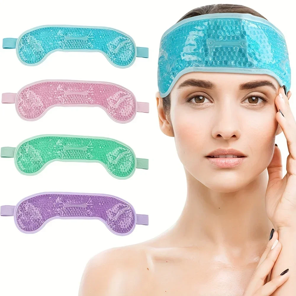 Hot/Cold Gel Bead Migraine Wra - Spa Y Wellness ulasan dan harga