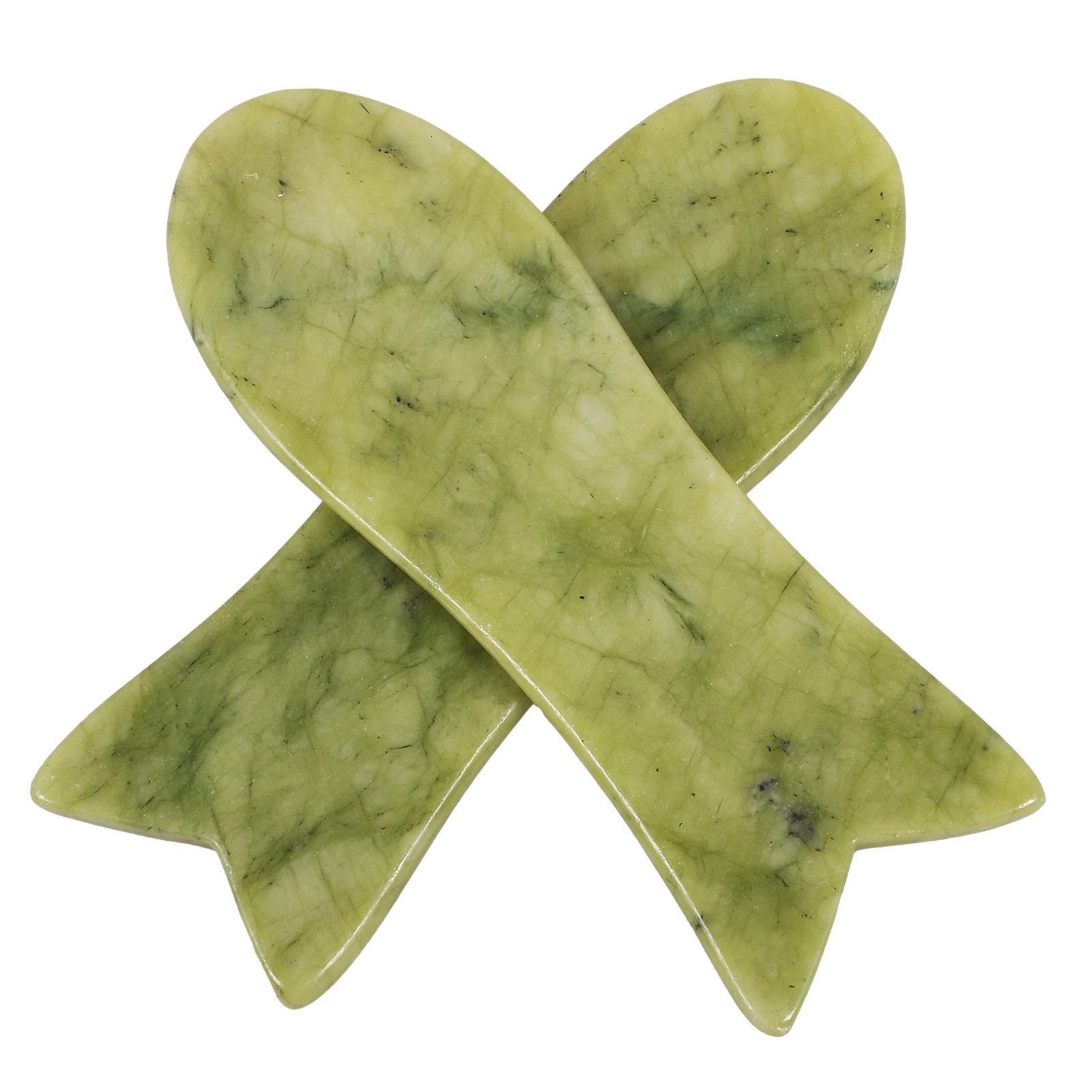 2Pcs Natural Jade Gua Sha Scra - Spa Y Wellness ulasan dan harga