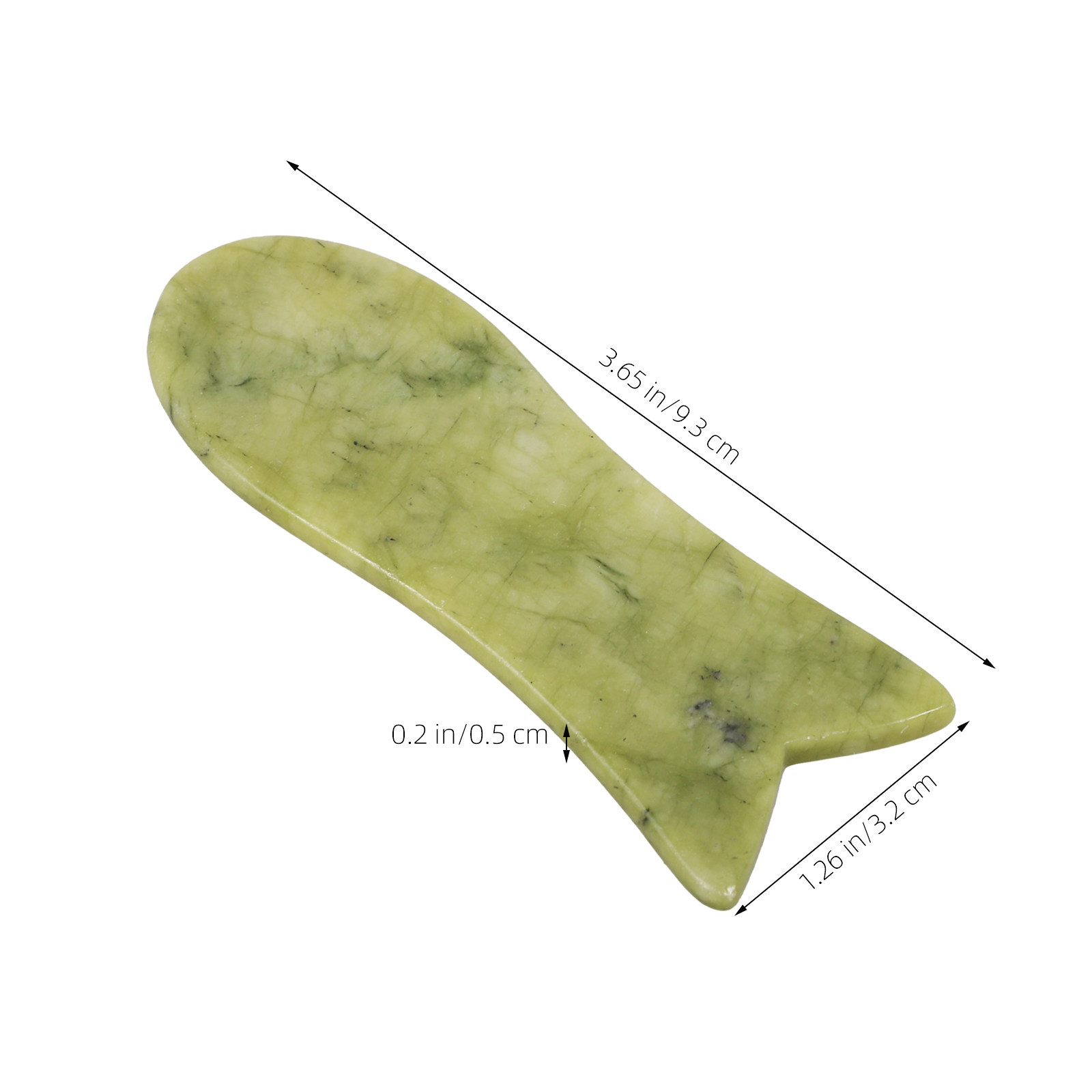 2Pcs Natural Jade Gua Sha Scra - Spa Y Wellness ulasan dan harga