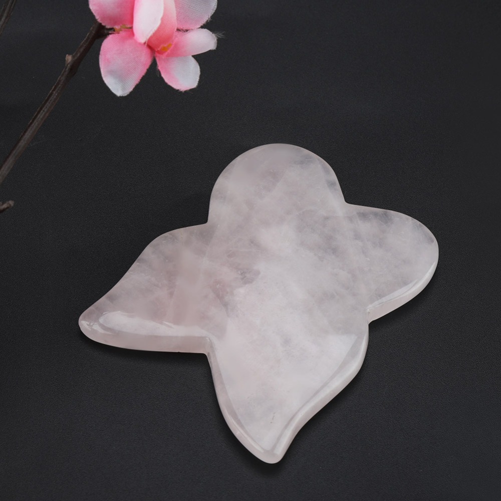 Facial Kits Pink Rose Quartz M - Gua Sha Tool Rose Quartz ulasan dan harga
