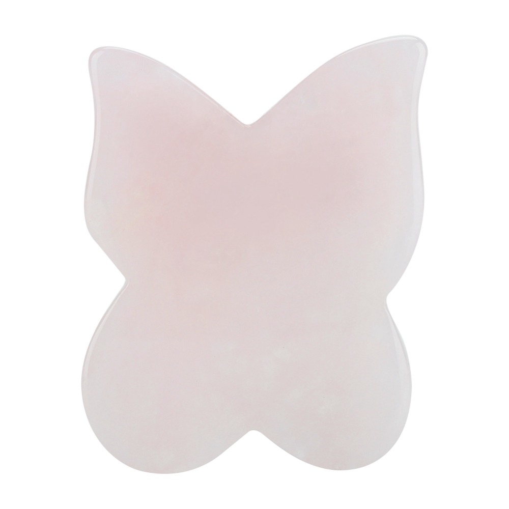 Facial Kits Pink Rose Quartz M - Gua Sha Tool Rose Quartz ulasan dan harga