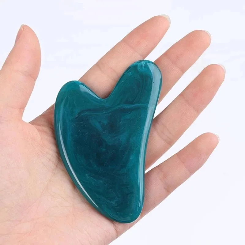 Natural Stone Jade Gouache Scr - Gua Sha Tool Rose Quartz ulasan dan harga