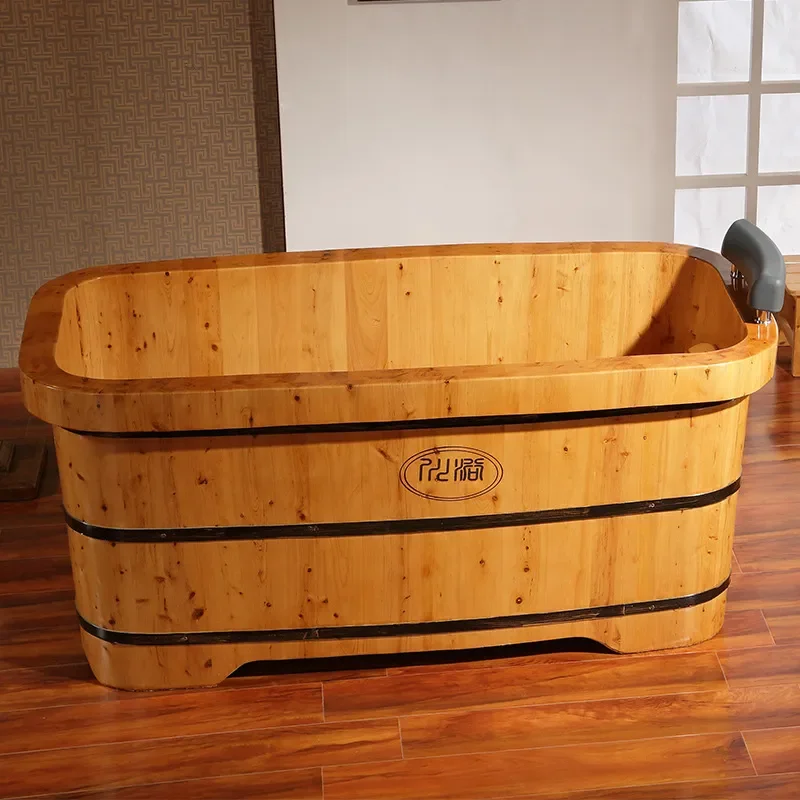Sichuan Cedar Wood Bathtub for - Spa Wellness Nature ulasan dan harga