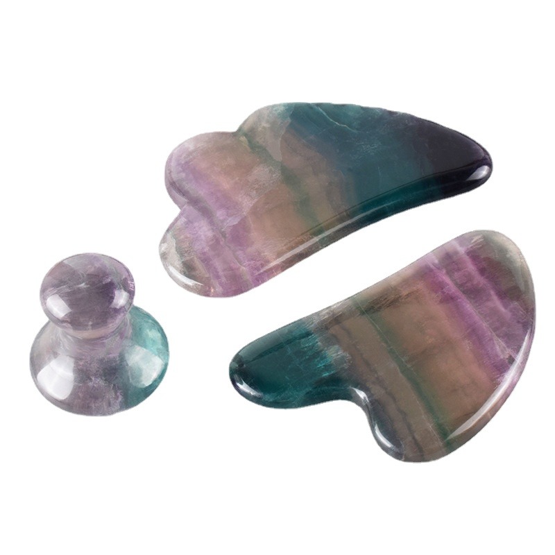 Natural Jade Massager Fluorite - Spa Wellness Nature ulasan dan harga