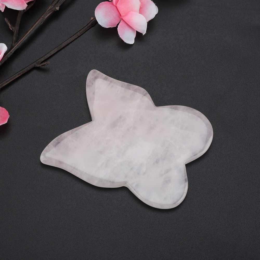 Facial Kits Pink Rose Quartz M - Gua Sha Tool Rose Quartz ulasan dan harga