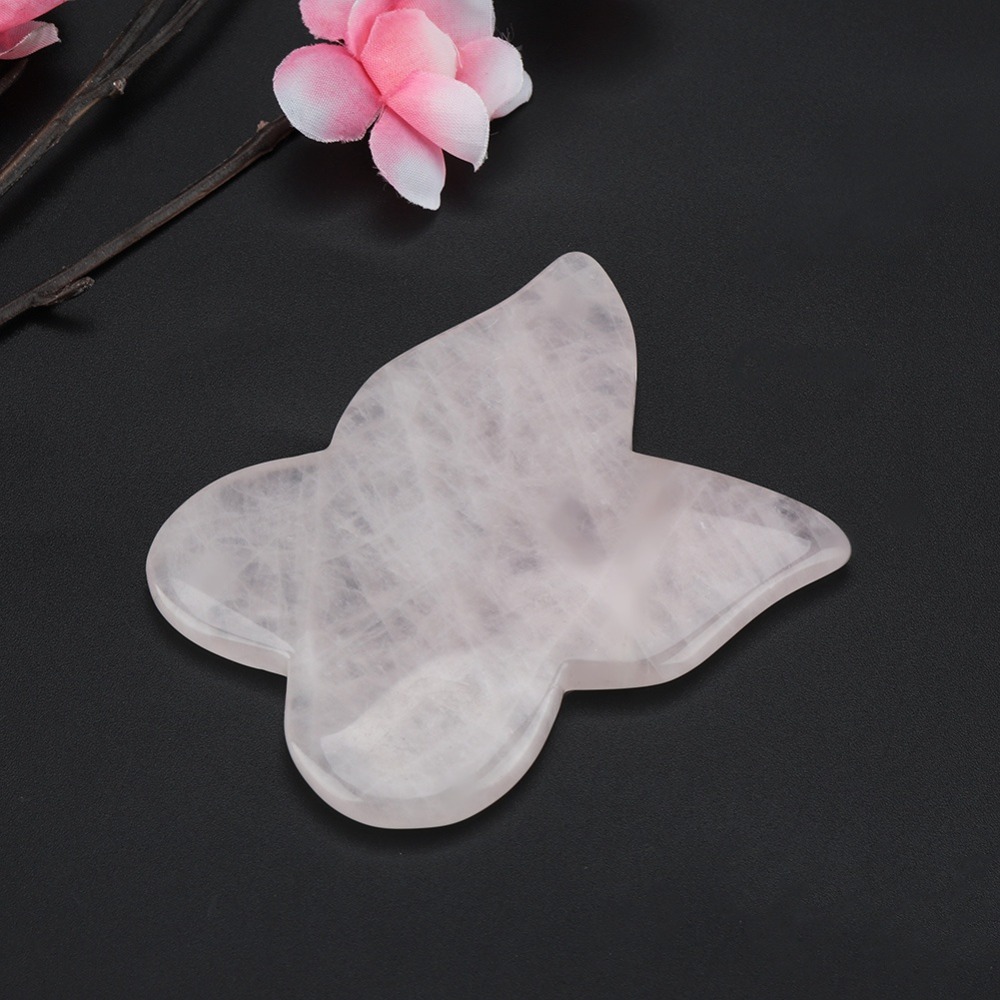 Facial Kits Pink Rose Quartz M - Gua Sha Tool Rose Quartz ulasan dan harga