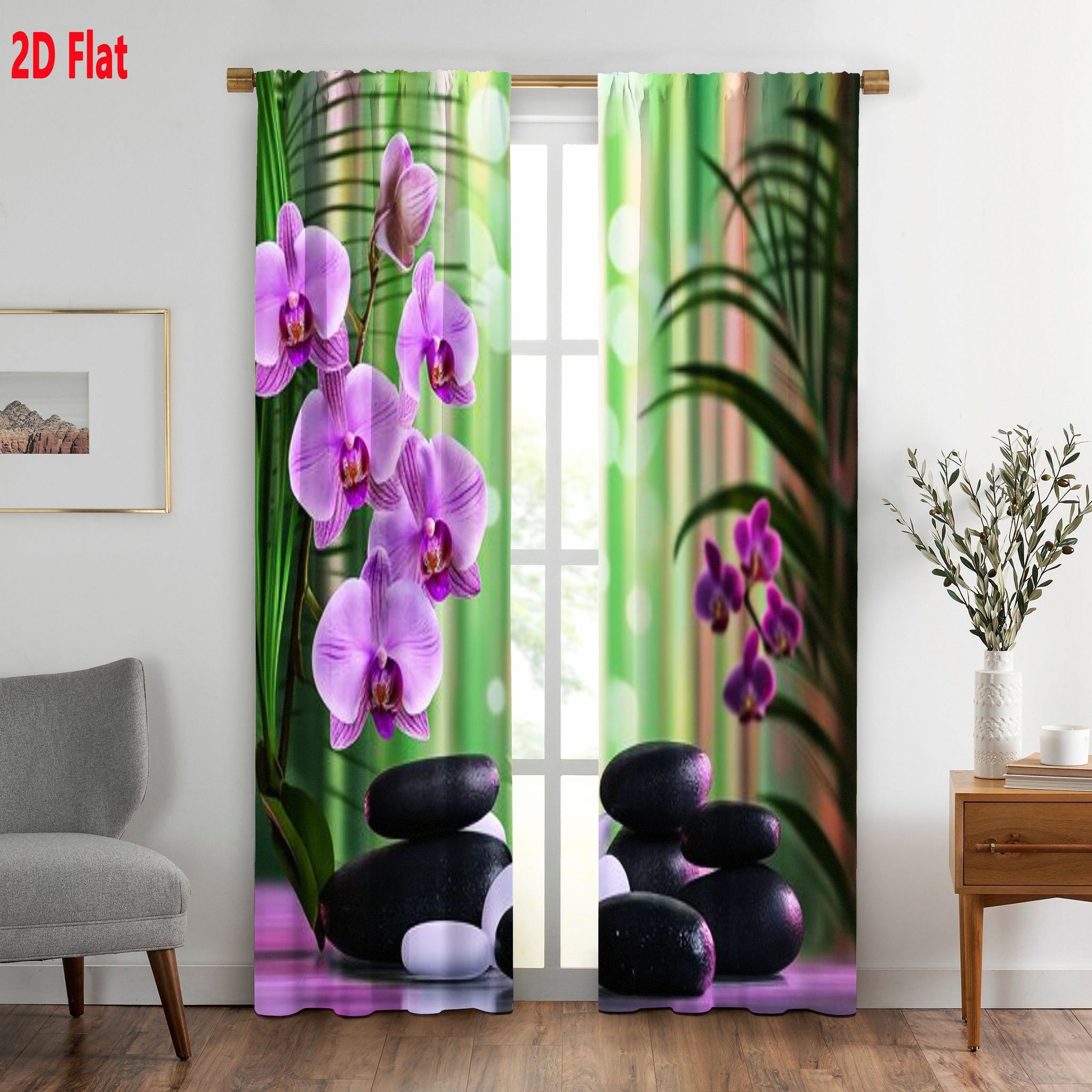 2D Flat, 2pcs Purple Orchid Ze - Wellness Spa With Hotel ulasan dan harga