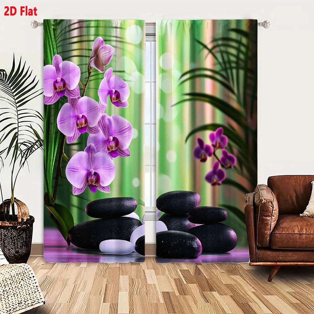 2D Flat, 2pcs Purple Orchid Ze - Wellness Spa With Hotel ulasan dan harga