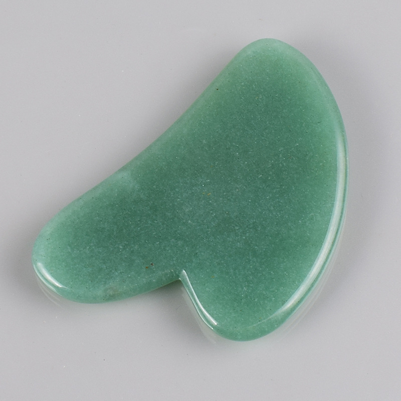 Rose Quartz Jade Guasha Massag - Gua Sha Tool Rose Quartz ulasan dan harga