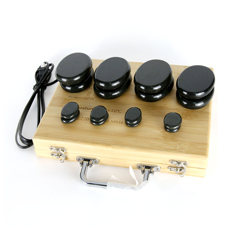 Hot Basalt Stone Massage Kit – - Spa Wellness Nature ulasan dan harga