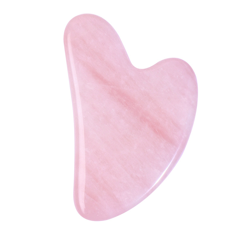 Hot Selling A+ Rose Quartz Gua - Gua Sha Tool Rose Quartz ulasan dan harga
