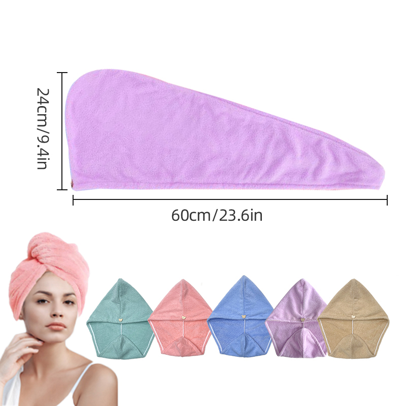 Microfiber Hair Towel Wrap for - Spa Y Wellness ulasan dan harga
