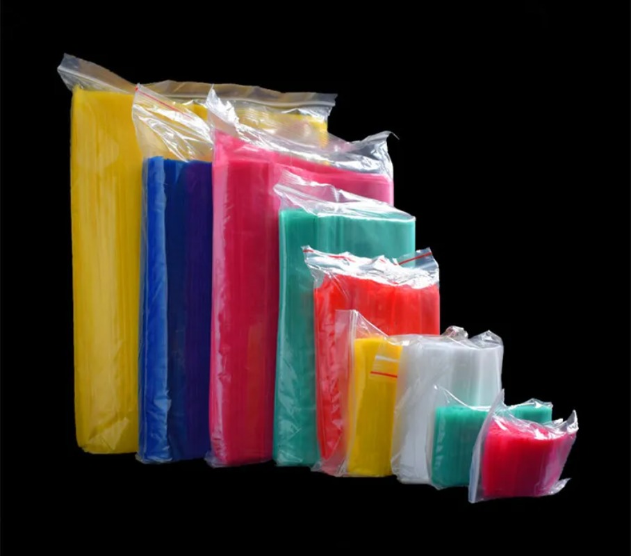 50/100PCS Thick PE Plastic Zip - Sugar Scrub Coffee ulasan dan harga
